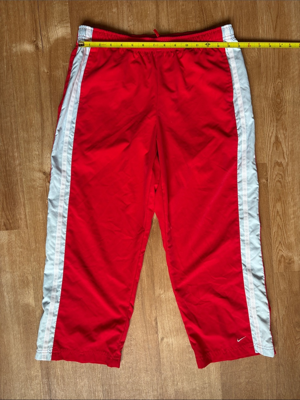 Y2K Nike Red and Blue Athletic Capris